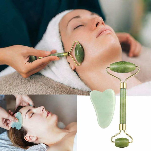 Rodillo de Jade Facial
